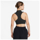 Nike Γυναικεία αμάνικη μπλούζα Sportswear Chill Knit Tight Mock-Neck Ribbed Cropped Tank Top
